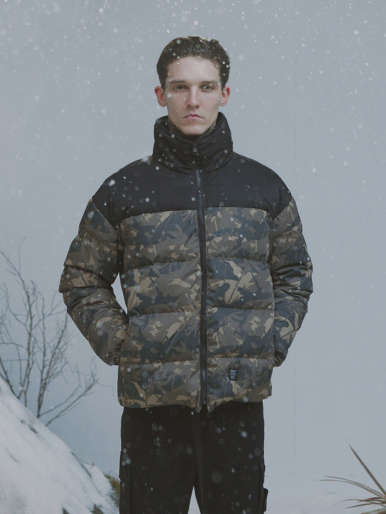 Men's Camouflage Puff Coat | INFLATION
