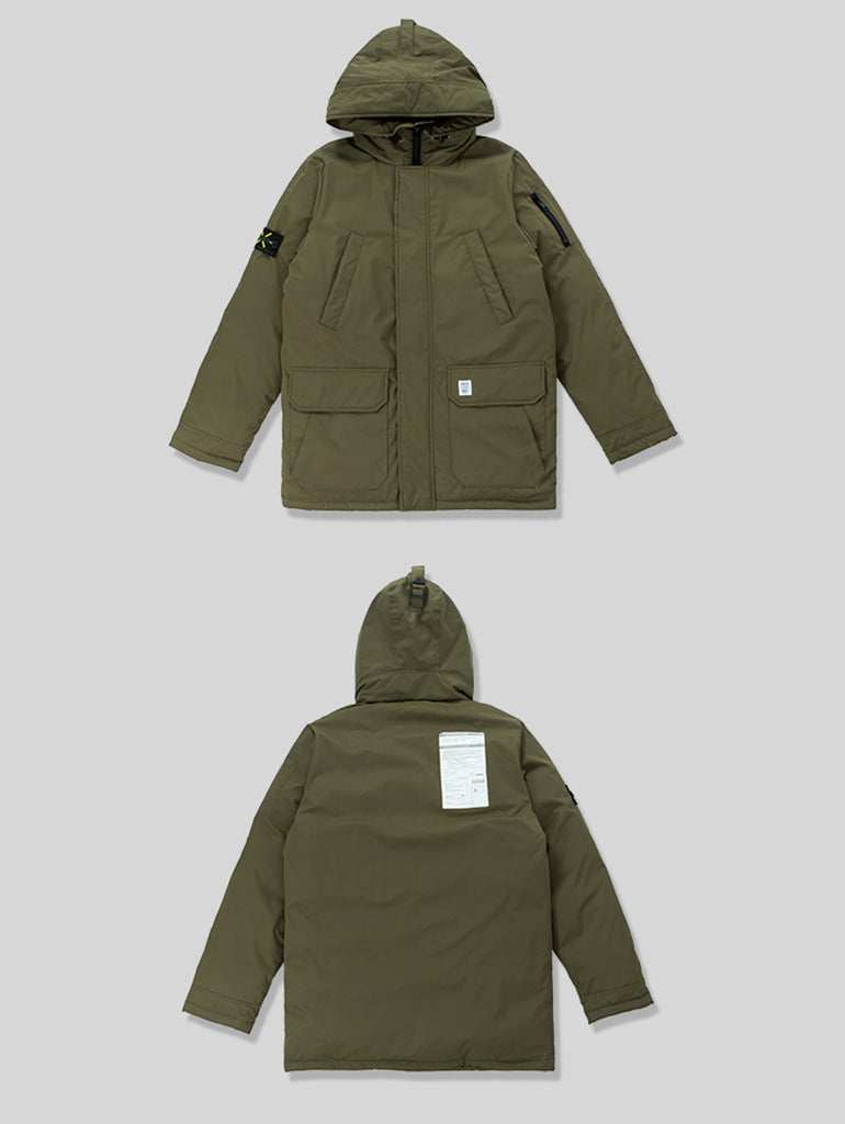 Army Green Down Jacket | INFLATION