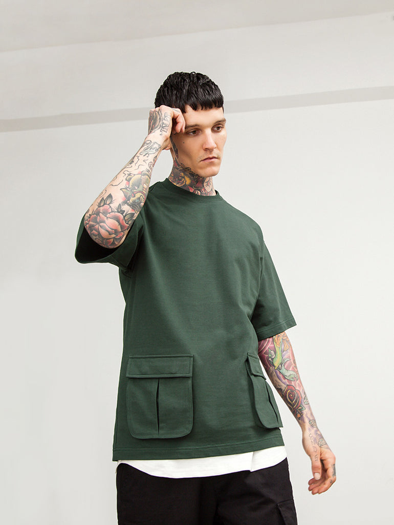 Men's Front Pocket Designer Tee | INFLATION